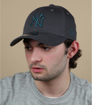 casquette NY gris bleu Casquette Essential 940 NY graphite cadet blue